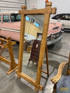 Oak Easel Mirror