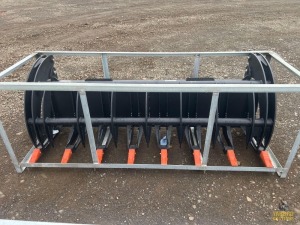 Skid Steer 78" Heavy Grass Fork Grapple