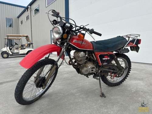 1981 Honda XL185S Motorcycle