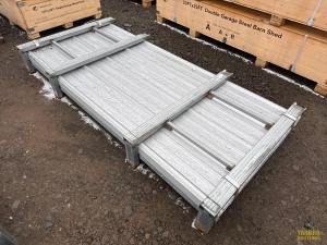 7' Galvanized Corrugated Steel Sheeting (100pcs)