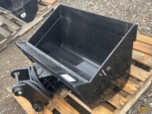 GIYI 5T 35" Hydraulic Tilt Bucket