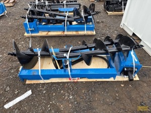 Skid Steer Post Hole Auger