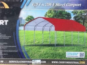 12'x20' Steel Carport