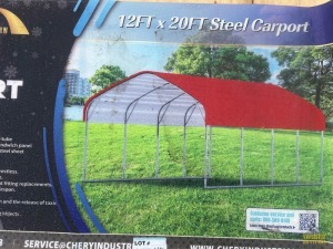 12'x20' Steel Carport