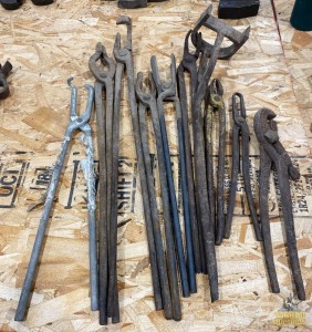 Assorted Blacksmith Tongs