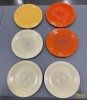 (6) Assorted Fiesta 9.5" Plates