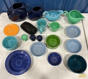 Assorted Fiesta Ware