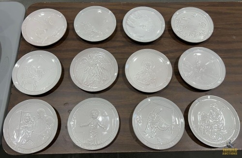 (12) Frankoma Collector Plates