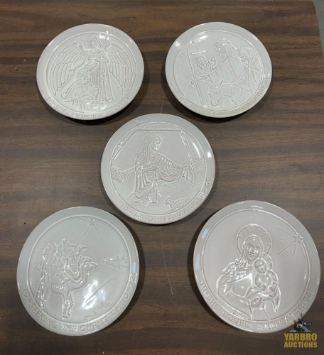 (5) Frankoma Collector Plates