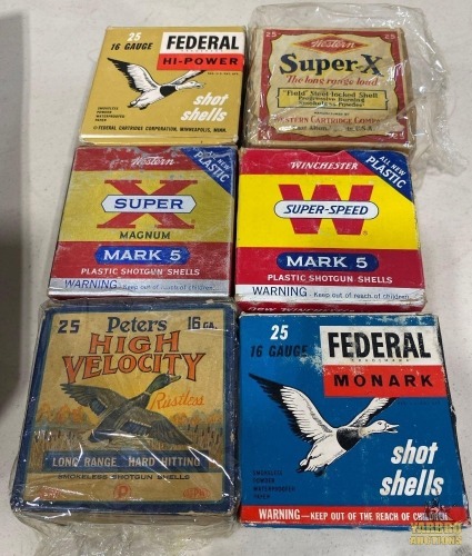 Assorted 16G Shot Shells