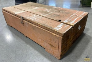 Antique Box W/ Antique Hand Saws