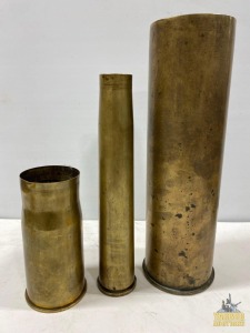 Assorted Artillery Brass Casings