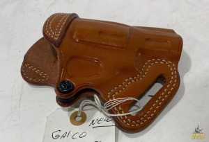 Leather Galco Snub nose Cross Holster (New)