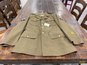 WW2 U.S. Army Winter Service Shirt (Rank TEC-5)