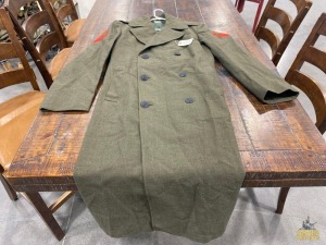 1968 Vietnam War U.S.MC. Serge Wool Coat