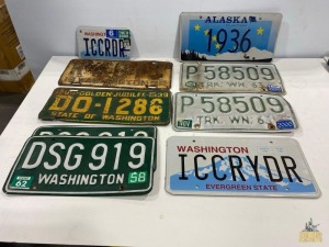 Assorted License Plates