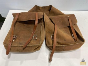 Leather Saddle Bags