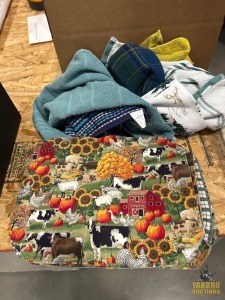 Country Scene Place Mats & Towels