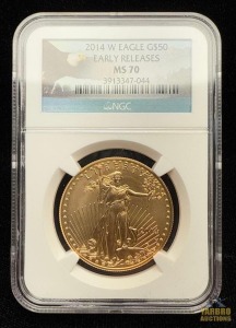 2014-W Gold American Eagle $50 Dollar Early Release