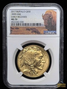 2017 Gold Buffalo $50 Dollar Early Release