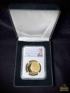 Double Eagle Indian 1/2oz Gold Private Issue Struck 2017