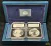 (2) United States Mint 2012 American Eagle Silver Dollar Coin Set