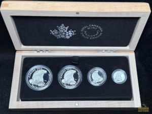 2015 Canada Fractional Bald Eagle Silver Set