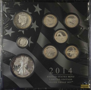 2014 U.S. Mint Silver Proof Limited Edition Set