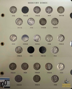 (23) Mercury Dimes