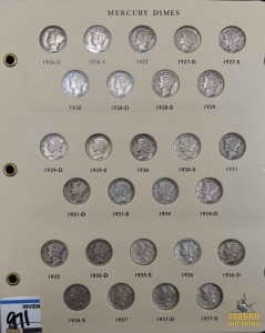 (27) Mercury Dimes