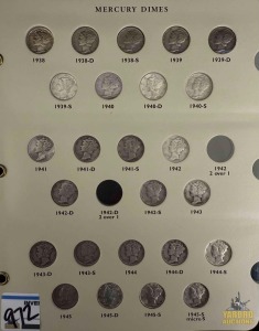 (25) Mercury Dimes