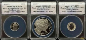 2015 March of Dimes Silver Set