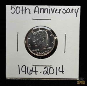 1964-2014 10pc Kennedy 50th Anniversary