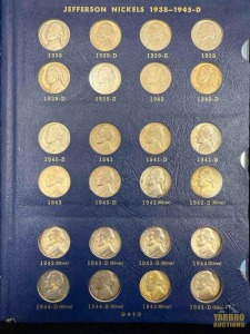 1938-1964 Jefferson Nickels Book