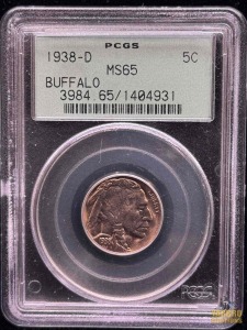 1938-D Buffalo Nickel