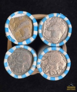 (4) Rolls Of Buffalo Nickels