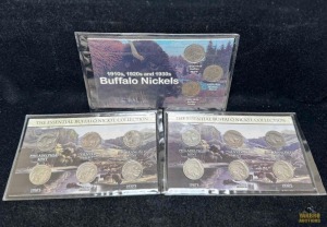 (3) Buffalo Nickel Collections