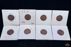 (8) Lincoln Pennies