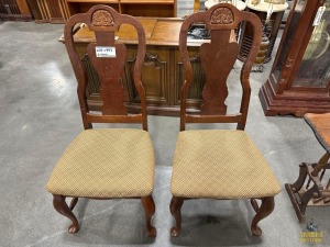 2- Queen Anne Chairs