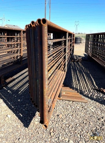 (10) HD 24' Free Standing Cattle Panels