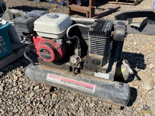 Sanborn 5HP Gas Air Compressor