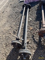 2-10' Mobile Home Axles