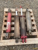 (4) Assorted Hydraulic Cylinders