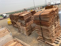 (3) Pallets of #1 Red Cedar Shingles