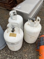 3-10 Gallon Propane Tanks