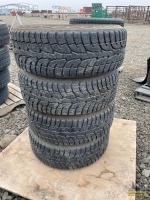 (4) P245/60R18 Tires w/5 Jole Rims