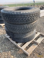 (4) Assorted Truck Tires