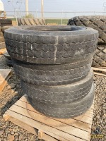 (4) Assorted Truck Tires