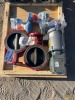 8in Valve Lot w/Electric Motor & Gear Drive