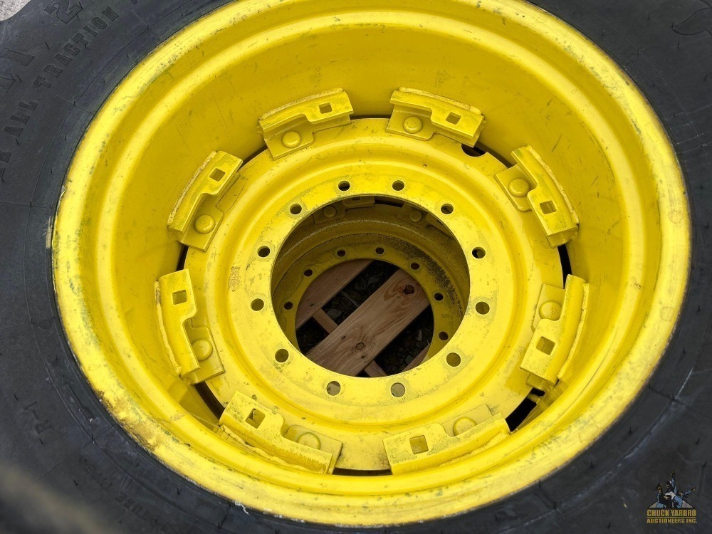 (2) 16.9x30 Tractor Tires w/Rims